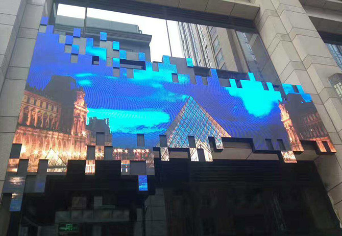 異形led顯示屏 異形led顯示屏