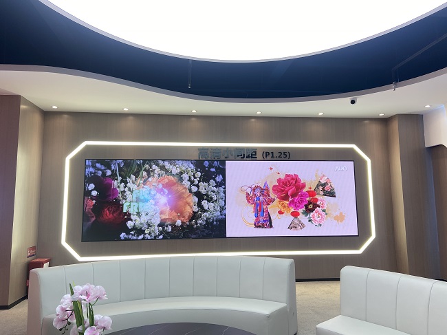 華邦瀛智慧展廳P1.25LED顯示屏 華邦瀛智慧展廳P1.25LED顯示屏