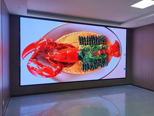 華邦瀛COB顯示屏項目實(shí)拍圖